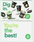 PUBLIX Gift Card LOT of 2 - Ice Cream - Dig In- Grocery - Collectible - No Value