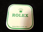 Genuine Vintage Rolex Watch USA -Green & White Watch Parts Tin/ Storage Box 2.2