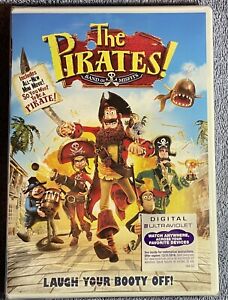 The Pirates! Band of Misfits (DVD, 2012) Brand New Sealed DAVID TENNANT