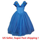 Cinderella Princess Butterfly Party Dress kids Costume Dress for girls 2-12 Y