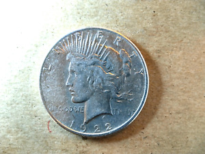 New Listing1922 S Peace Dollar Choice Brillian Uncirculated  90% Silver, Protective Capsule