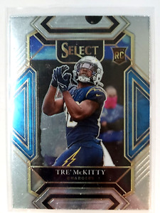 Tre McKitty 2021 Panini Select RC Club Level No.293 Los Angeles Chargers