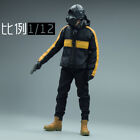 1/12 Scale Trendy Soldier Jacket Coat Hoodie Model for 6