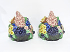 Rookwood Pottery 1927 Flower Bookends #2837