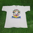 Vintage 90s YALE Zeta-Psi Fraternity Shirt XL 23x27 2nd-Annual Buffet-Bash RARE