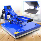 Upgraded Auto Open T-Shirt Heat Press Machine Clamshell 16x20'' Slide Out Base