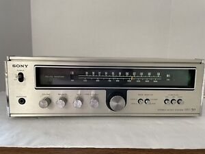 Vintage Sony Stereo Music System Receiver HST-50 *Tested*
