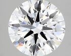 Lab-Created Diamond 2.40 Ct Round E VVS2 Quality Ideal Cut IGI Certified Loose