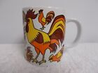 Vintage 1971 Holt Howard Roosters Chickens Ceramic Coffee Tea Cup Mug 8217