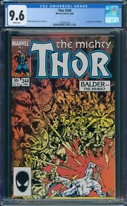 New ListingThe Mighty Thor #344 CGC 9.6 1st Appearance of Malekith Marvel 1984