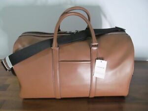 Coach Venturer Travel Smith British Saddle Leather Weekend Carry On Duffle-NWT