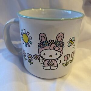 Hello Kitty “Hello Sunrise “Mug Sanrio 20oz. White Ceramic New w/tags