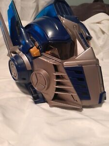 Transformer Optimus Prime Talking & Voice Changing Mask Helmet Hasbro 2006 WORKS