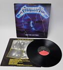Metallica Ride The Lightning 1984 Vinyl Elektra US 60396-1 LP w/ Original Insert