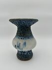 Edna Arnow studio pottery vase with a volcanic pumice glaze