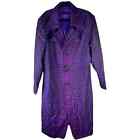 Suicide Squad The Joker Jacket Long Trench Coat Cosplay Costume sz XL
