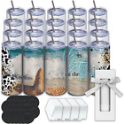 New ListingSublimation Tumblers Bulk 20 Oz Fatty Type, 20 Pack Stainless Steel Double Wall