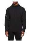 Reebok Men's Black Active Long Sleeve Dynamic Pullover Hoodie Size L NEW