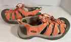 KEEN Newport H2 Sports Hiking Sandals Shoe Closed Toe Orange coral slides Sz 9