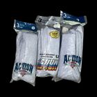 Vintage Action Crew Socks 3 Pairs Fits 10-13 Deadstock NIP made in USA 90s