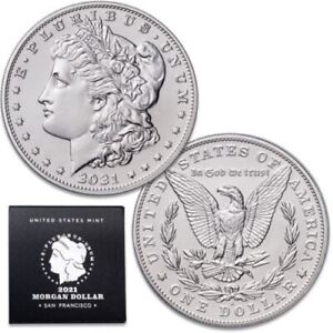 Morgan 2021  S  Silver Dollar