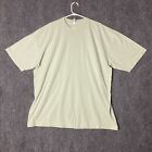 Los Angeles Apparel T Shirt Adult 2XL Short Sleeve Light Green Cotton 6.5 LA New