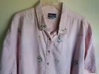 Wmns Northcrest Short Sleeve Blouse Shirt  Size 22W/24W 3X Pink & White Check