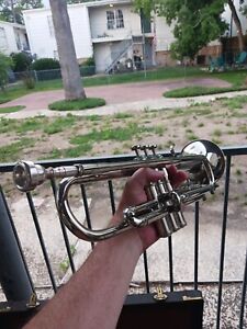 Trumpet Olds Special NL 10 Nickel Silver Finish Rare Find Beautiful PLAYER 1978