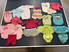 Newborn Baby Girl Clothes Lot Of 19 Circo Tutu’s Bodysuit Outfits Spring Summer