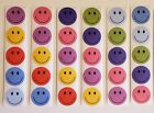 30 SMILEY FACE STICKERS/REWARD STICKERS FOR KIDS/ONE INCH HAPPY FACE STICKERS