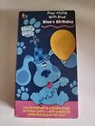 Blue's Clues : Blue's Birthday (VHS, 1998) Blues Nick Jr. Kids Orange Tape Works