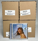 LOT of 100 1989 Taylor's Version Crystal Skies Blue Ed. CD Taylor Swift w Poster