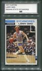 Custom 1977 Larry Bird Indiana State Sycamores College Basketball Card