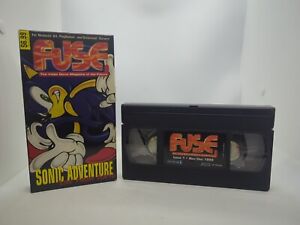 RARE Vintage 1988 Fuse VHS Magazine #1 Sonic Adventure Legend Zelda Game Preview