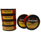 Jack Links Original and Teriyaki Jerky Chew Bundle | 3 Cans Each Flavor Combo
