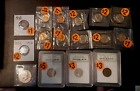 Mixed US Coins Lot Half Dollar Nickels Pennies Proofs