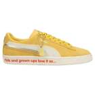 Puma Suede X Triplex Lace Up  Mens Yellow Sneakers Casual Shoes 382560-01