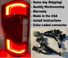 2020 - 2022 FORD F250 LED Tail Lamp conversion Halogen(noBLIS) to LED FAST Ship!