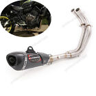 For Yamaha MT-07 FZ07 YZF R7 XSR700 Exhaust System Header Pipe Muffler Silencers