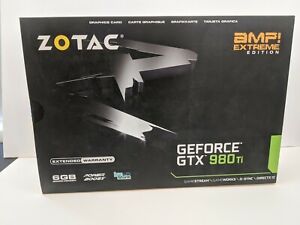 **NEW** ZOTAC GeForce GTX 980 Ti AMP! Extreme 6GB Graphics Card
