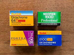 4 Rolls 35mm Film - Various. All Expired Kodak And Fujifilm. See Description