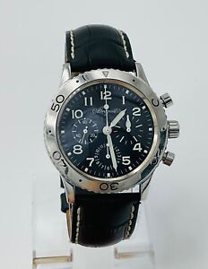 Breguet Aeronaval Stainless Chronograph Type XX 3800 Automatic Men's Watch & Box