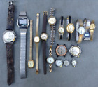 All Timex Watch Lot Of 17 Untested