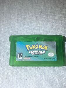 Nintendo Game Boy Advance GBA Pokemon Emerald - Cartridge Only - Dry Battery