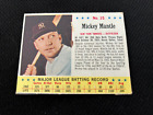 New Listing1963 MICKEY MANTLE JELLO BOX CUT OUT NEW YORK YANKEES #15 BASEBALL CARD