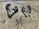 3 Pair Bird Feet Claws Toes Key Chain talisman voodoo Taxidermy Oddity Curiosity