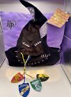NEW WITH TAGS HARRY Potter Sorting Hat Decorative Throw Pillow House tags