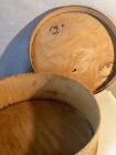 Vtg 1970s  Round Wooden Cheese Box Crate lid 15 in.