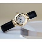 Cartier Watch Must Colisee 18KYG Roman Index SM Women White Dial Quartz JAPAN