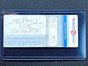 WrestleMania VI Ticket Stub Toronto Skydome April 1, 1990 Hogan vs. Warrior PSA